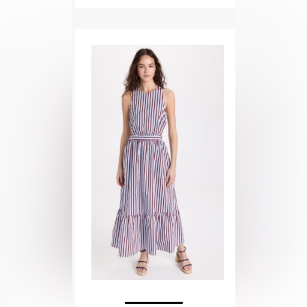 English Factory New with Tags Striped Dress with Strappy Back